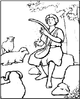 A coloring page of 1 samuel